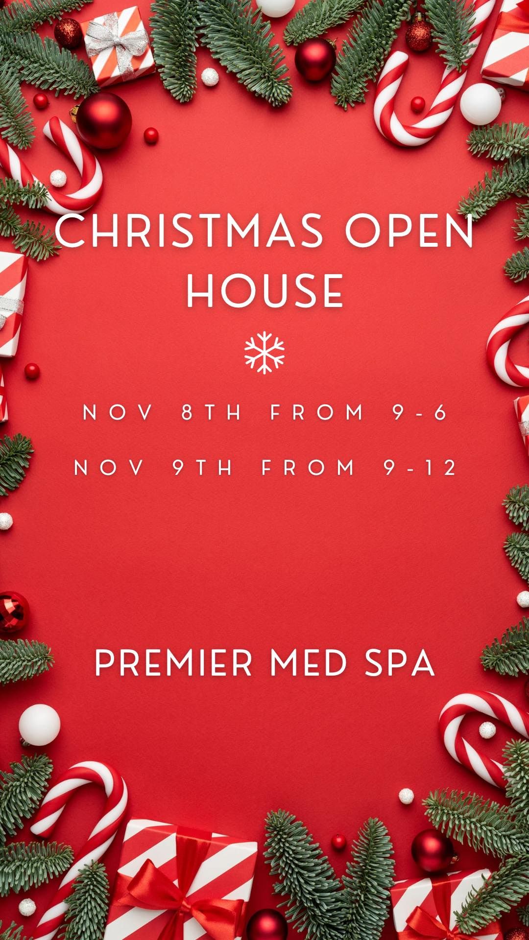 Premier Med Spa's 12th Christmas Open House