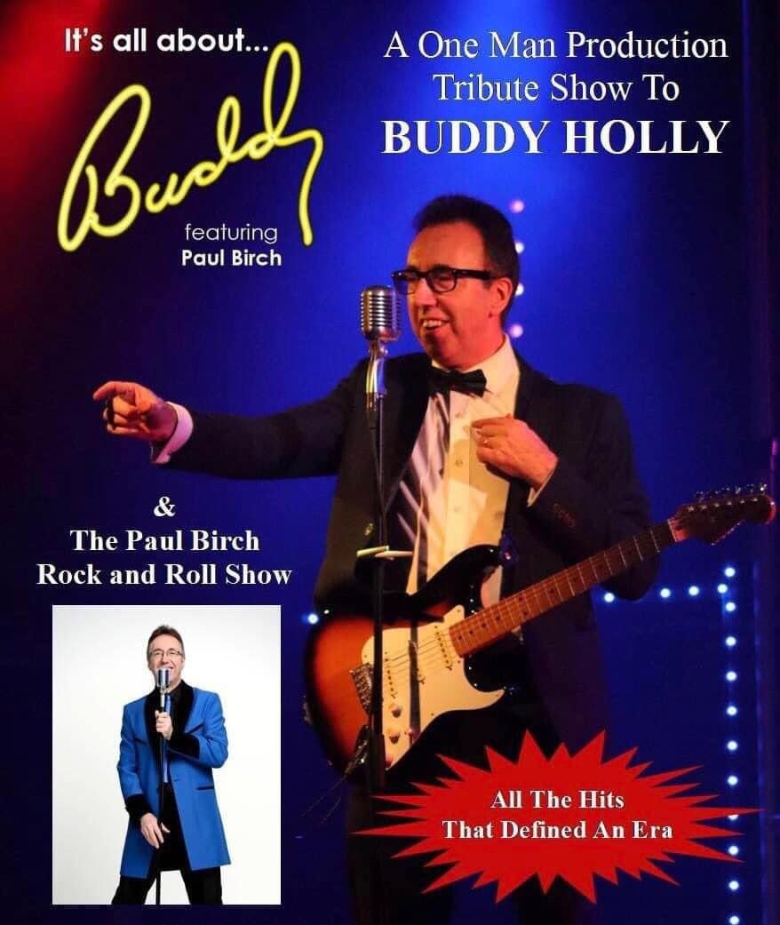 It's all about Buddy & 50s Rock n Roll show with Paul Birch 