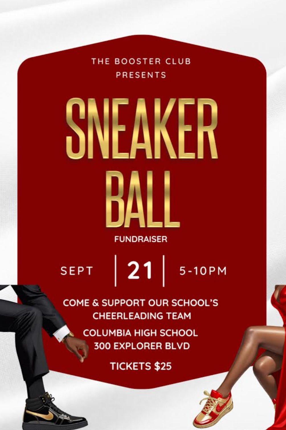 Columbia Cheer Sneaker Ball