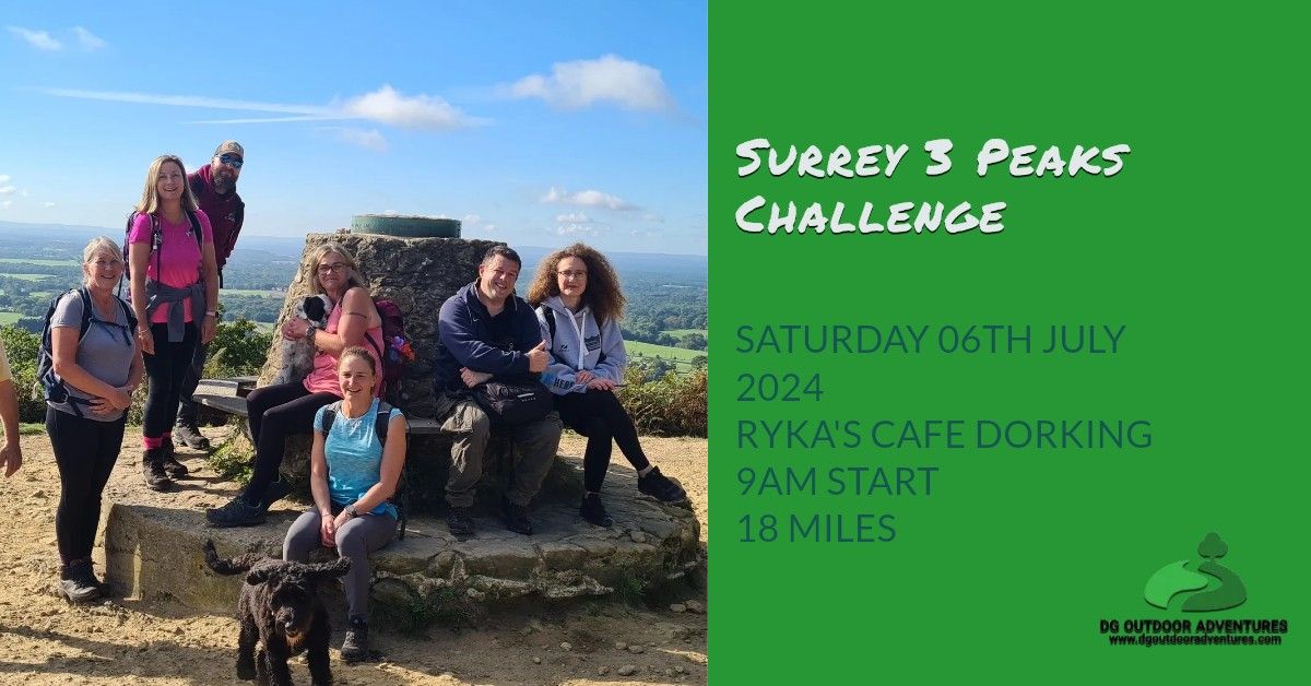 Surrey 3 Peaks Challenge