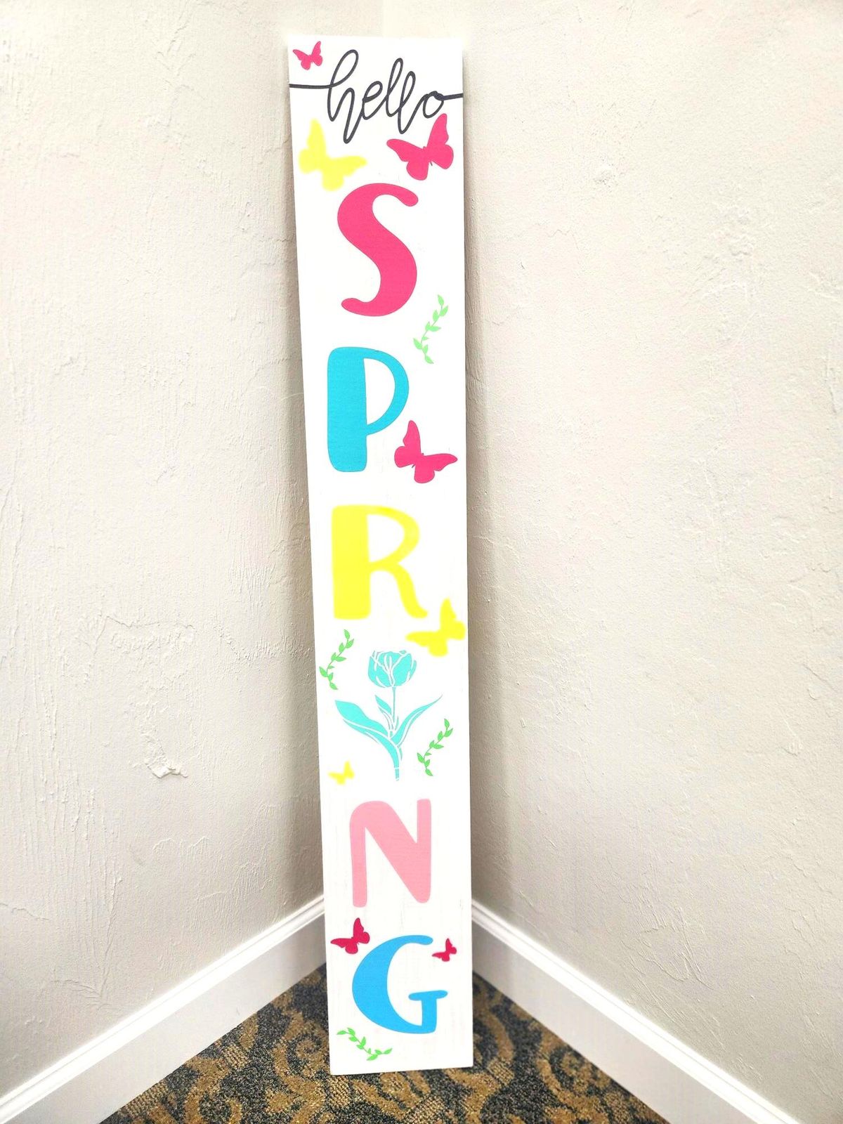 Spring Porch Sign \ud83c\udf37\u2600