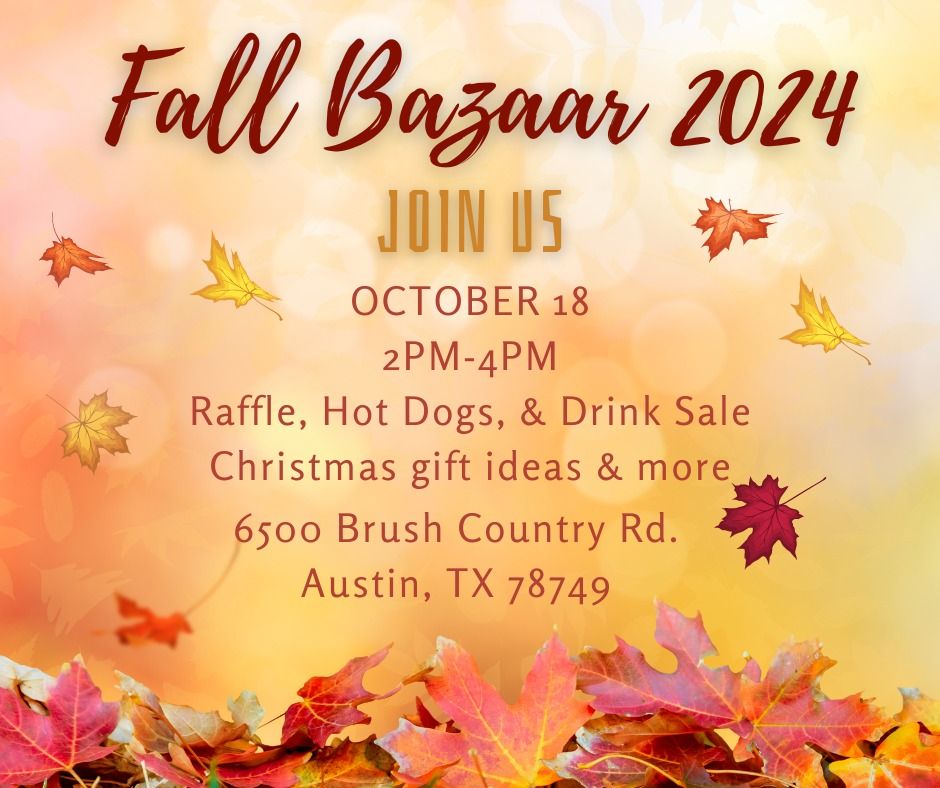 Fall Bazaar