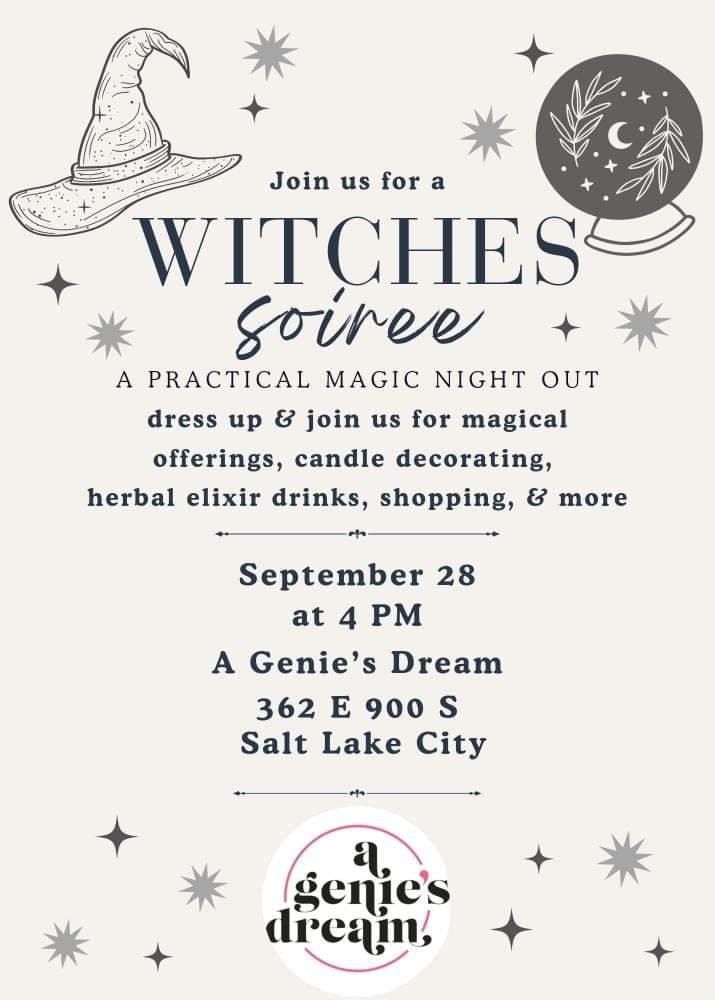 Witches Soiree Practical Magical Girls night out