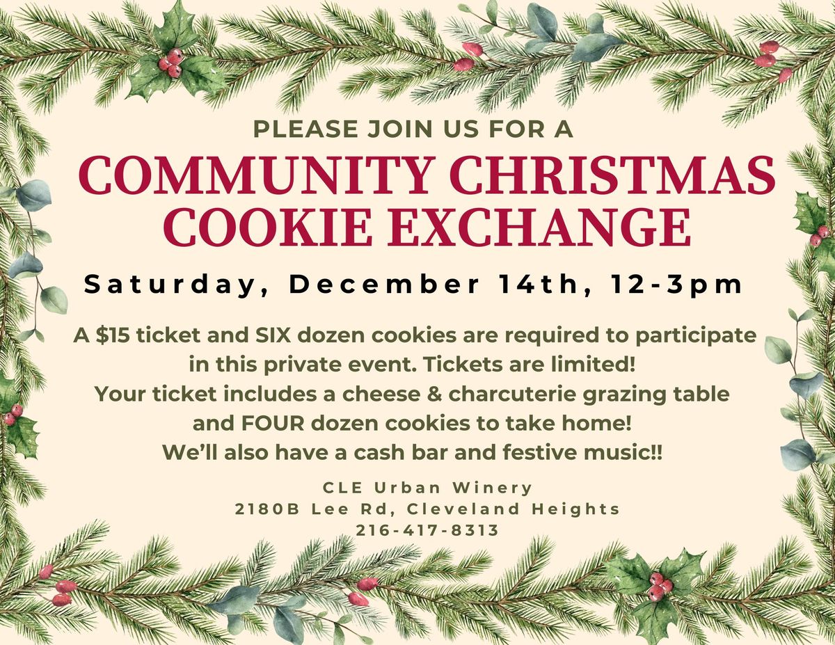 Community Christmas Cookie Exchange