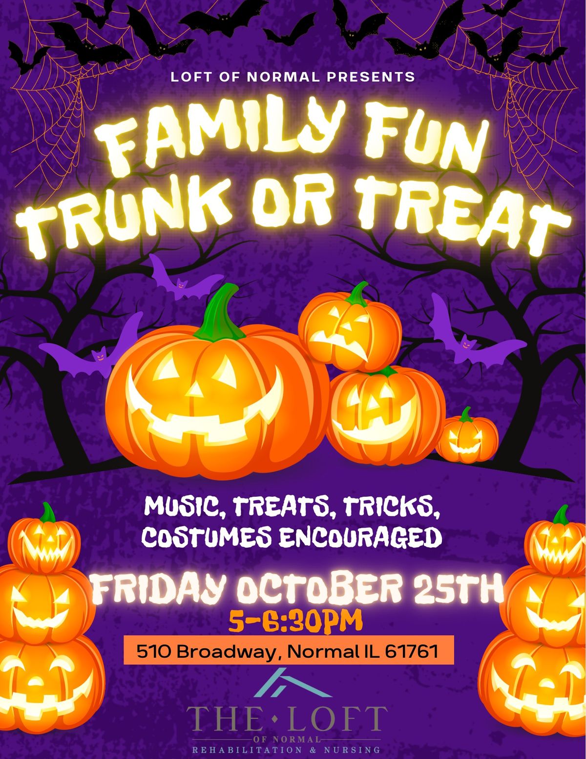 Trunk or Treat at The Loft of Normal!