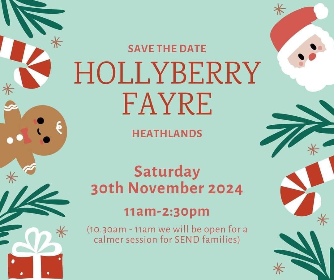 Hollyberry Fayre - Heathlands primary school West Bergholt