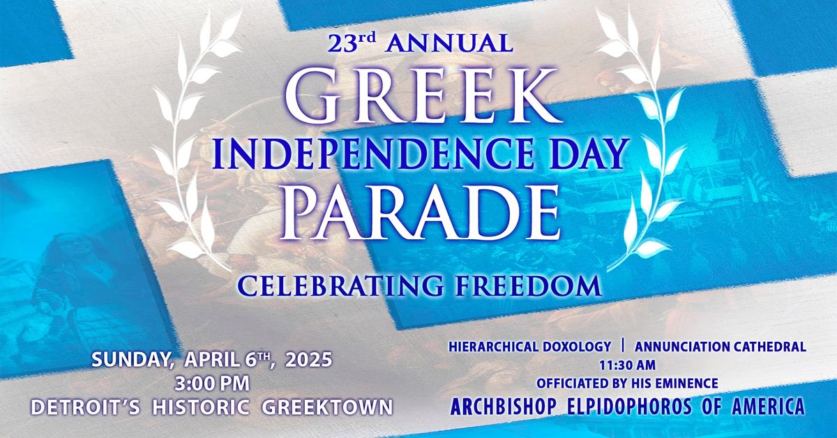 23rd Detroit Greek Parade