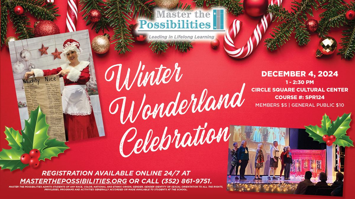 Winter Wonderland Celebration