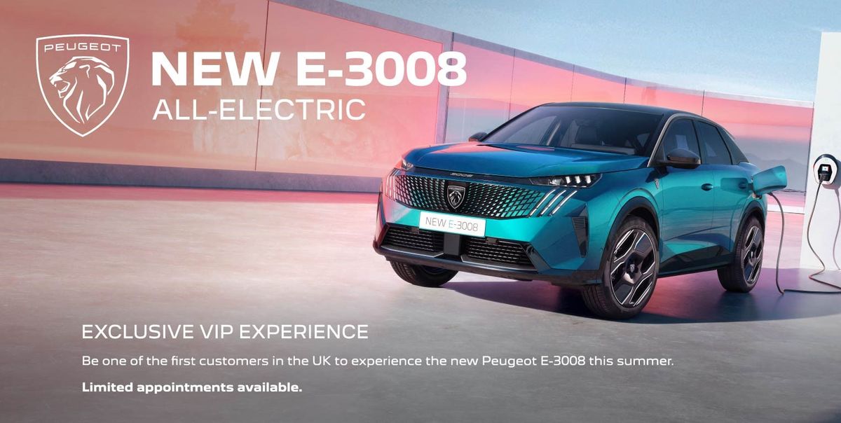 New Peugeot E-3008 Exclusive VIP Experience