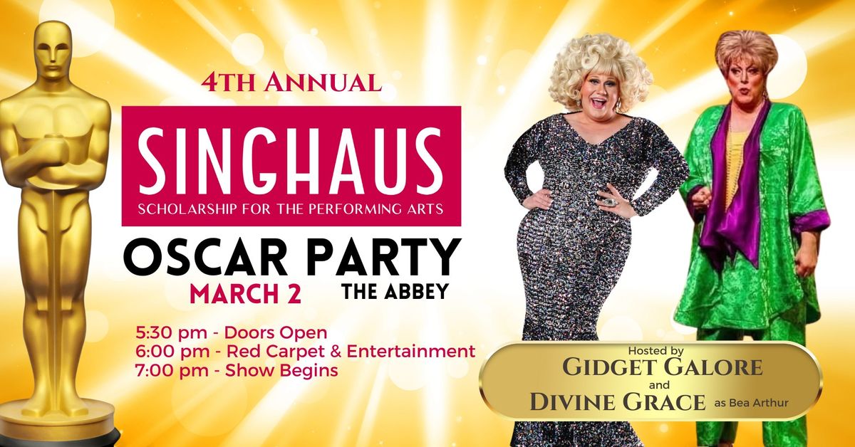 Singhaus Scholarship 4th Annual Oscar Party