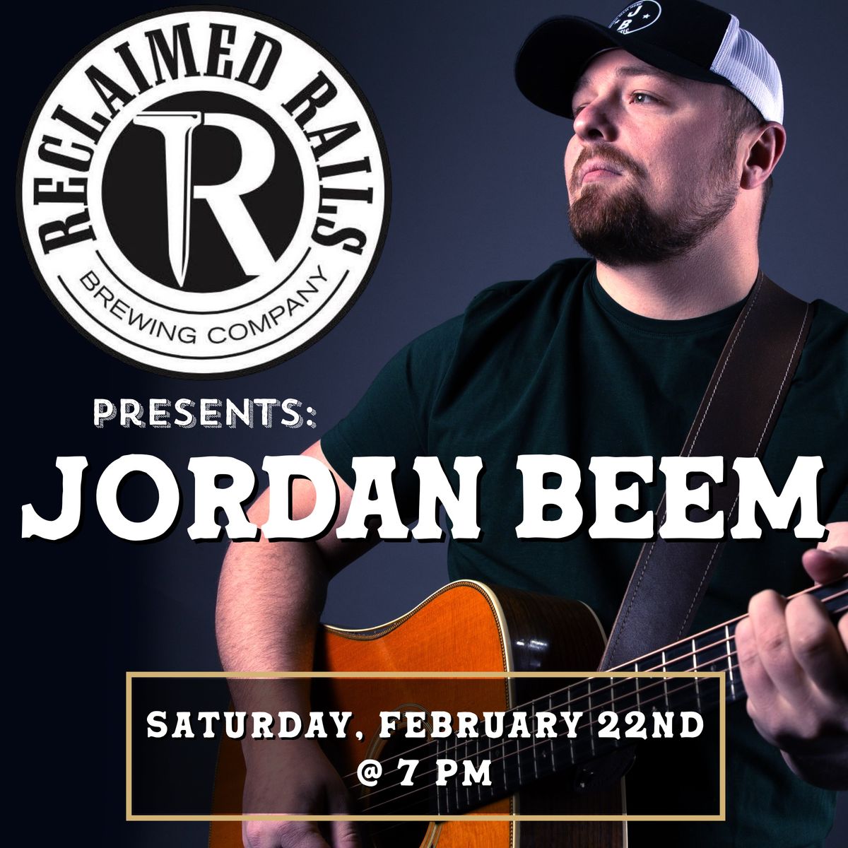 Jordan Beem live at Reclaimed Rails!