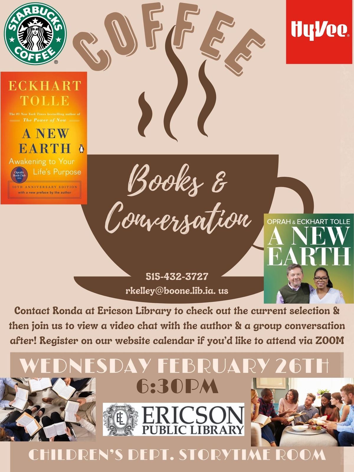 Coffee, Books & Conversation