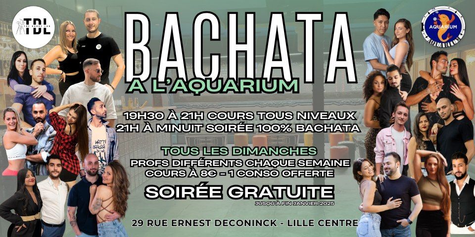 BACHATA \u00e0  l'AQUARIUM BAR LILLE by THE DANCE LAB