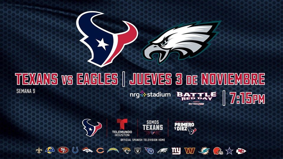 Houston Texans vs Philadelphia Eagles