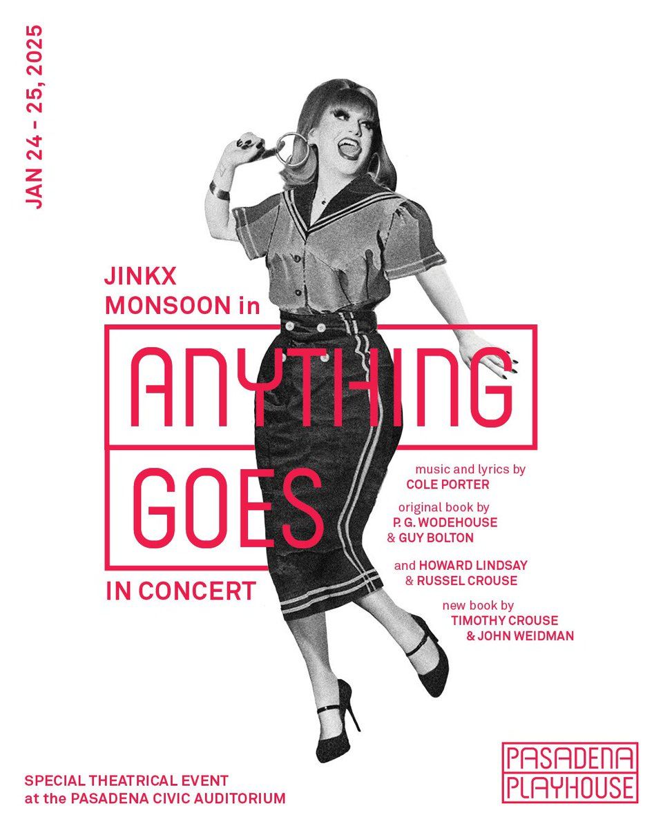 Anything Goes In Concert at Pasadena Civic Auditorium