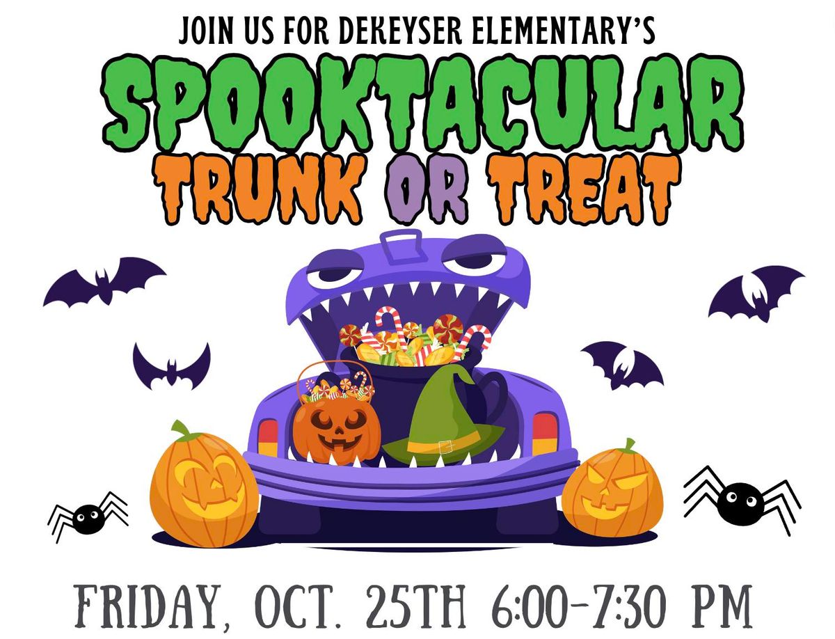 Spooktacular Trunk or Treat!