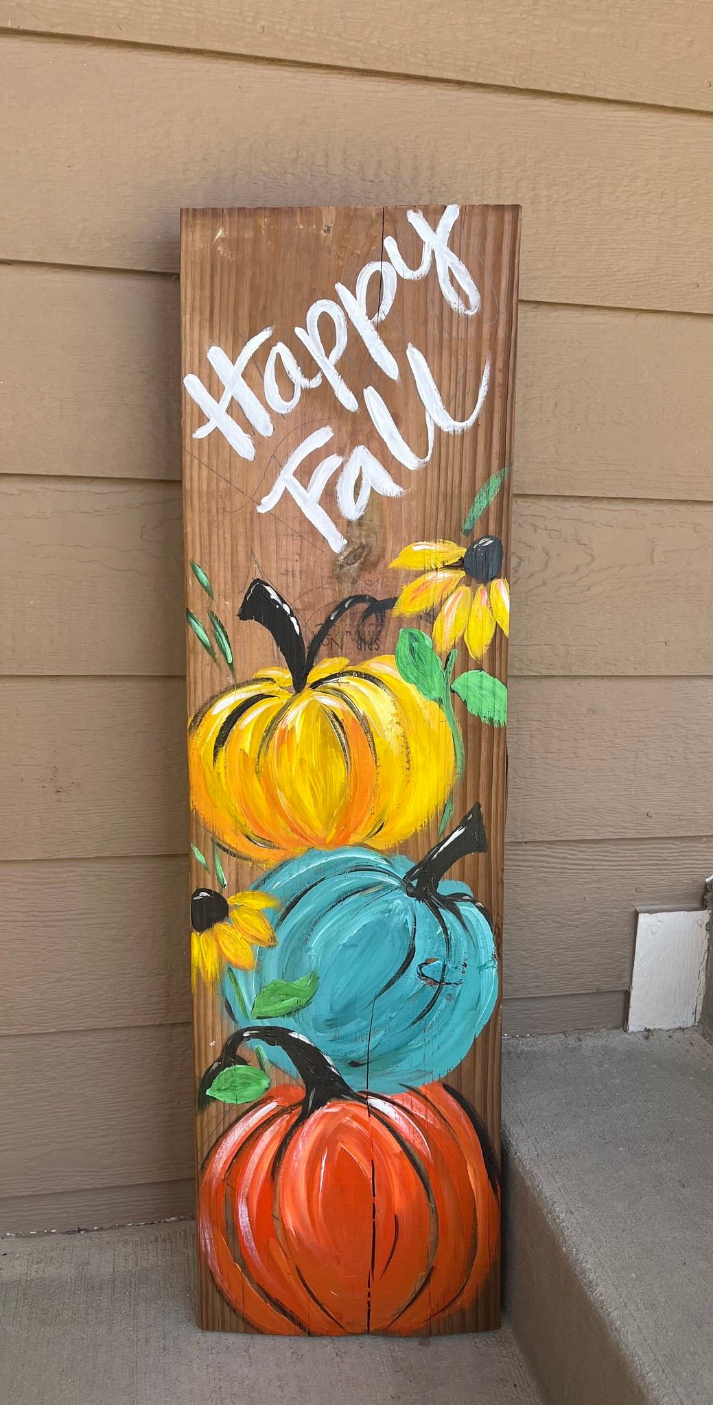 Sip & Paint - Pumpkin Board