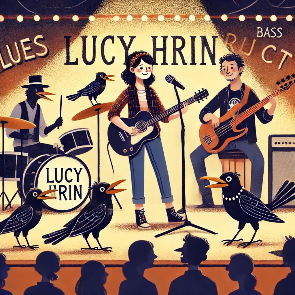 Lucy Hrin and the Grackles at the Big Bad Wolf