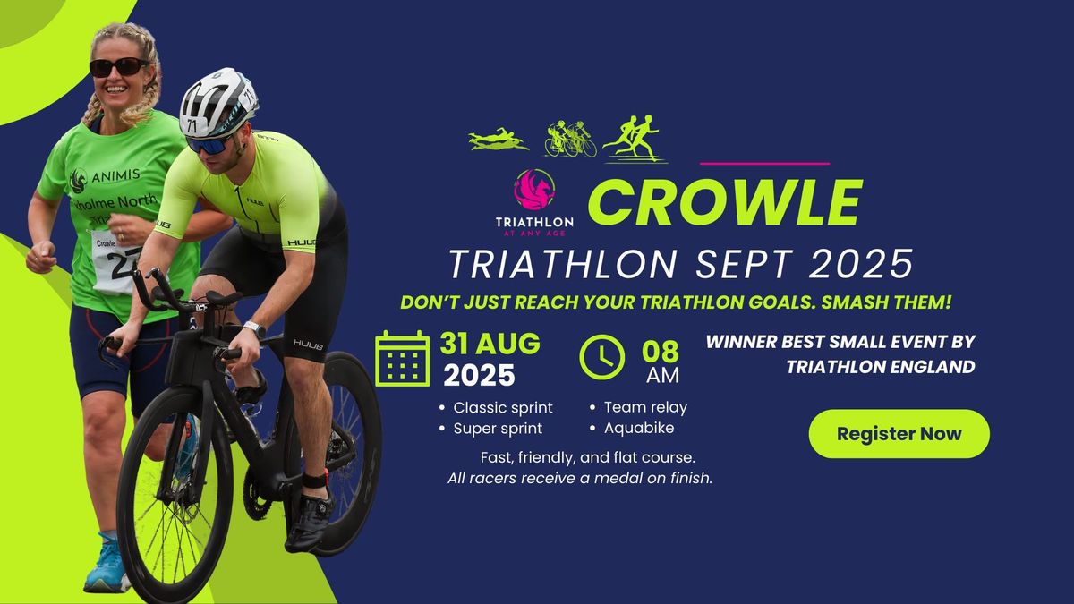 Crowle Triathlon Aug 2025