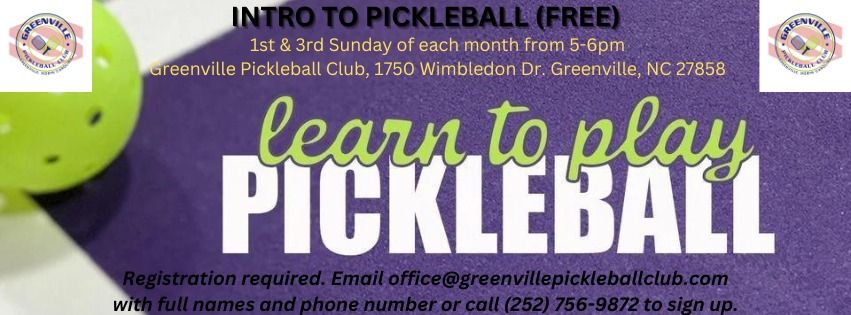 Intro To Pickleball