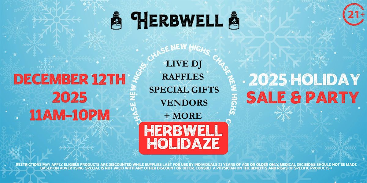 Jingle into the Holidaze with Herbwell!