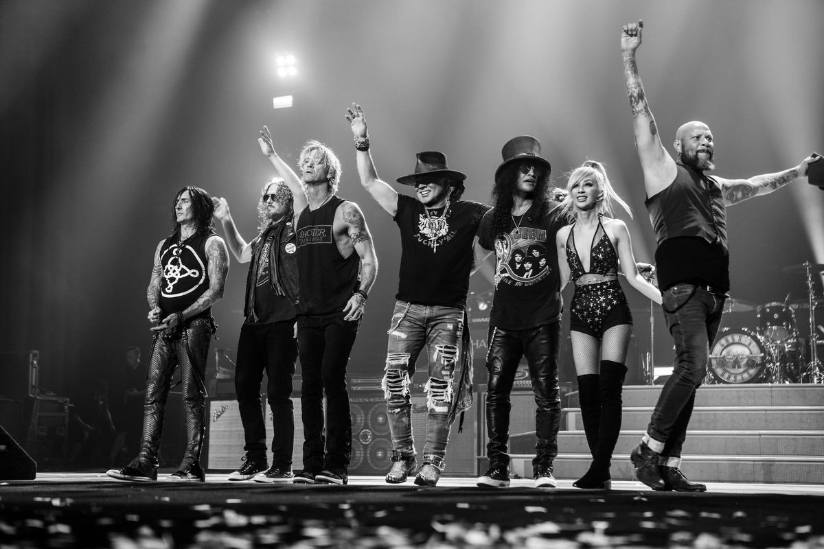 Guns N' Roses in concerto a Milano