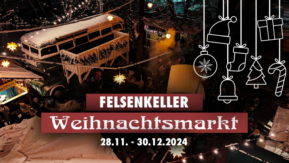 Weihnachtsmarkt Felsenkeller Leipzig - 28.11. bis 30.12. 2024