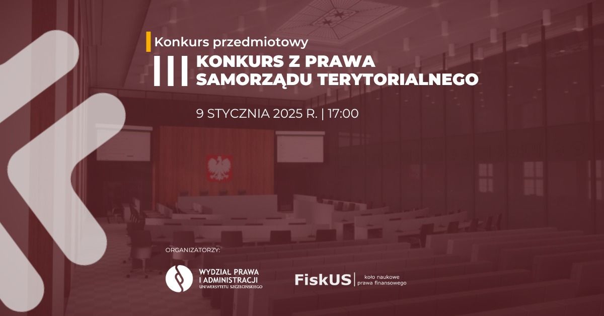 III Konkurs z Prawa Samorz\u0105du Terytorialnego