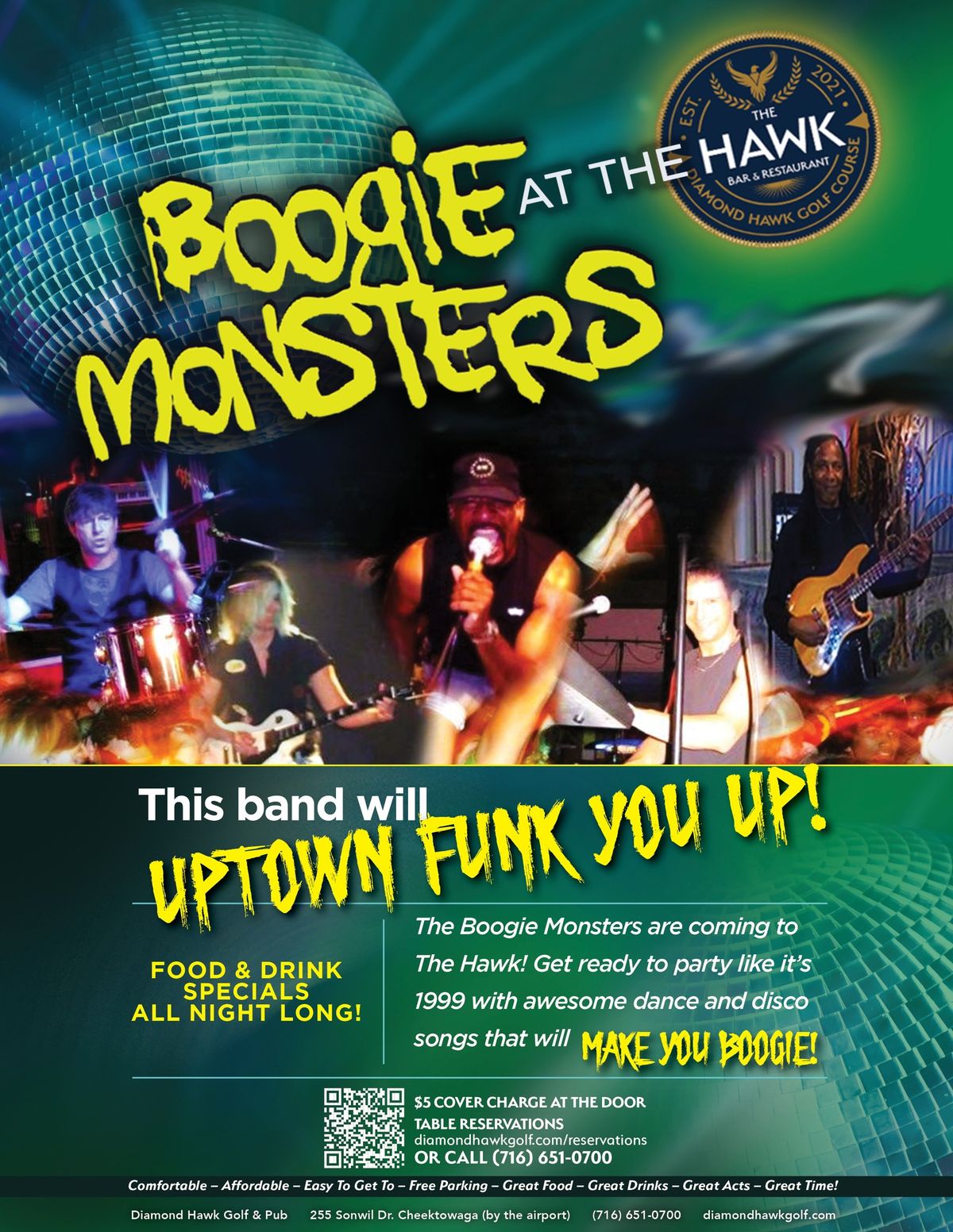 BOOGIE MONSTERS at The Hawk!