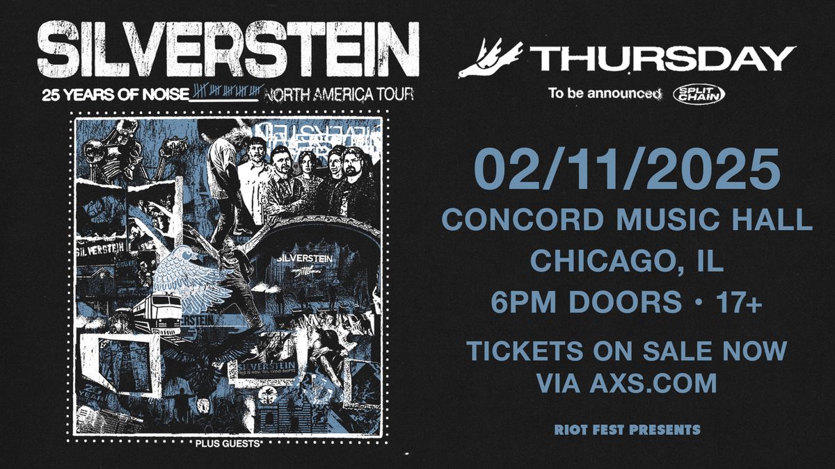 Silverstein: 25 Years of Noise w\/ Thursday