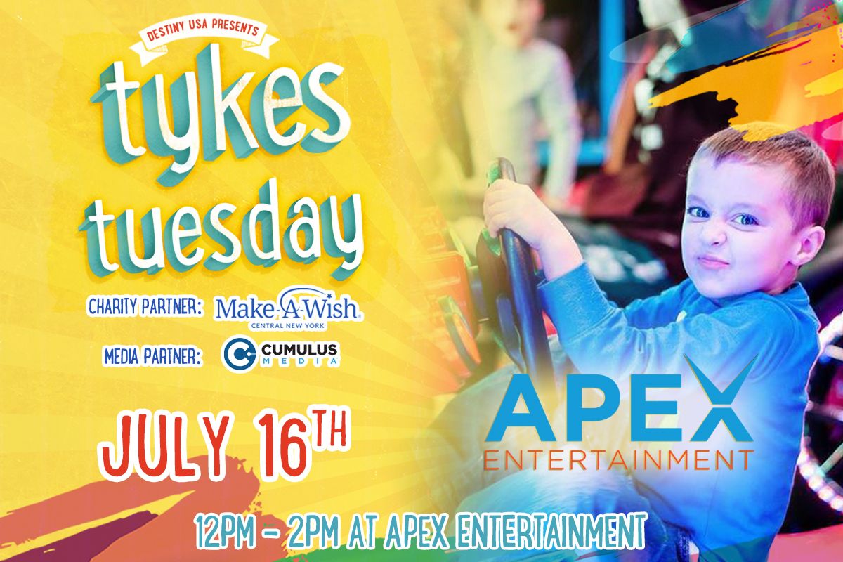 Tykes Tuesday: Apex Entertainment