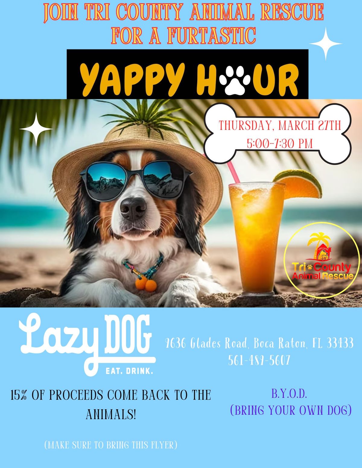 Lazy Dog Give Back Night