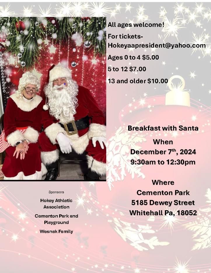 Breakfast with Santa 