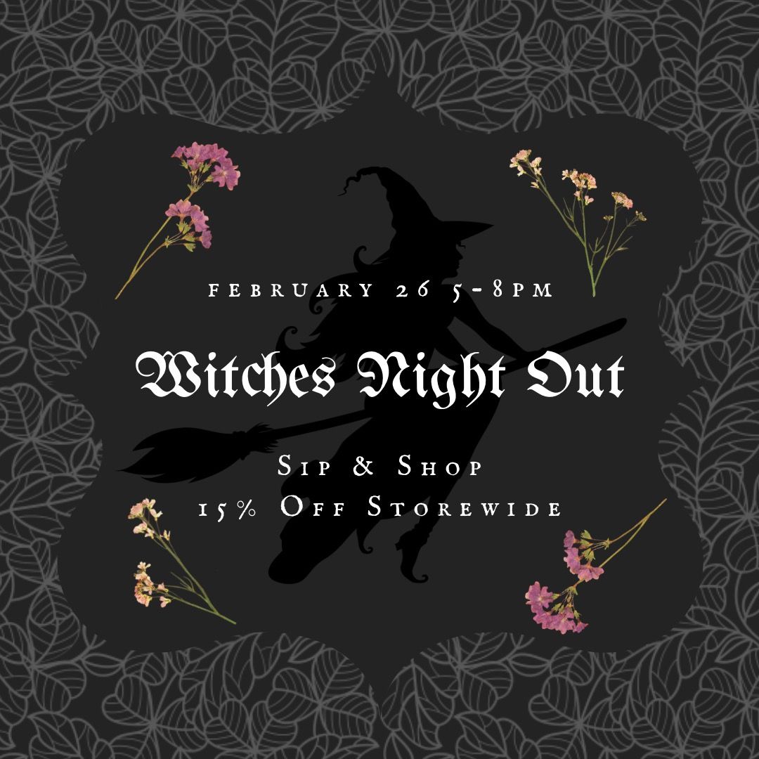 Witches Night Out - Sip & Shop