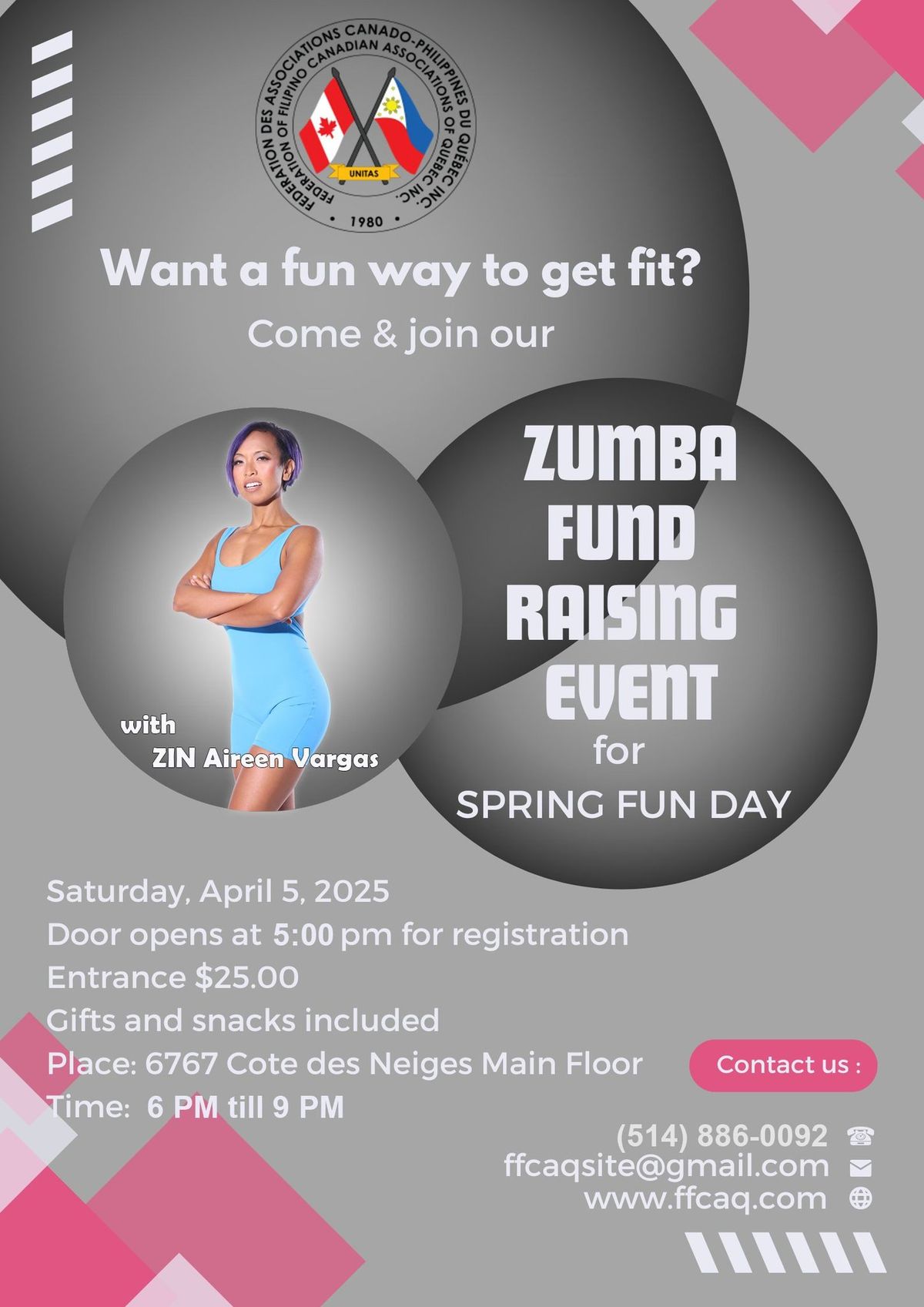 Zumba Fundraising for the Spring Funday 2025