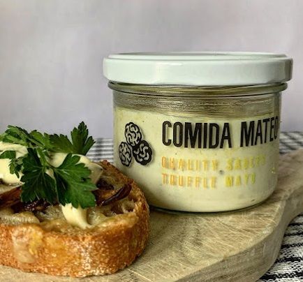 Fresh artisan dips, pesto, tortillas & spreads by Comida Mateo