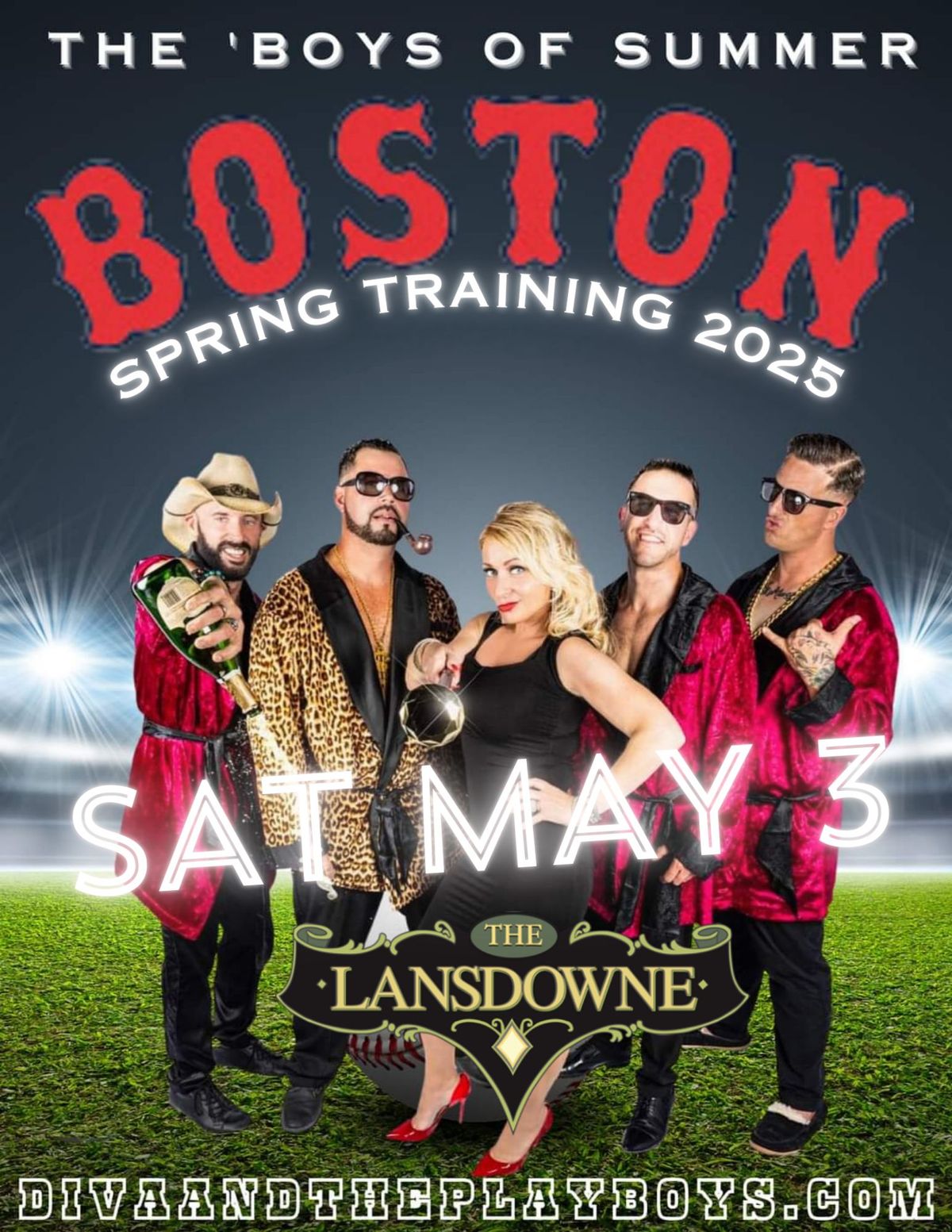 Diva and the Playboys at Lansdowne Boston 5.3.25!