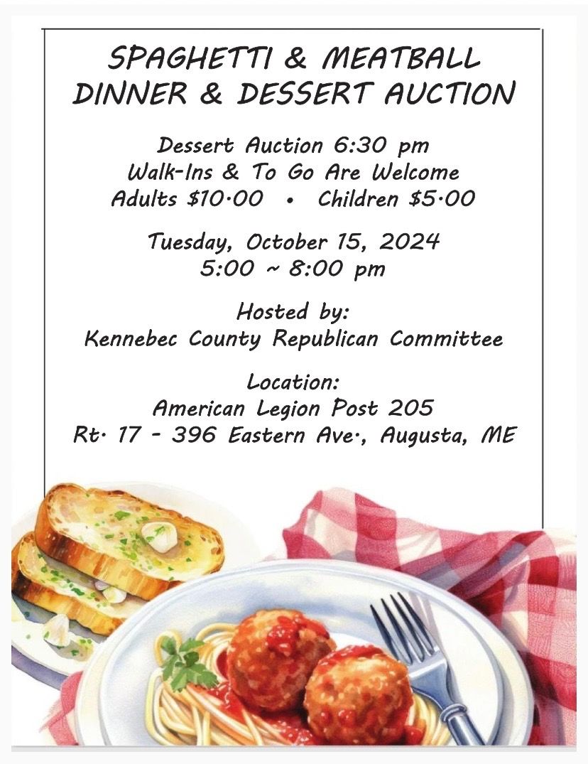 Spaghetti Dinner and Dessert Auction