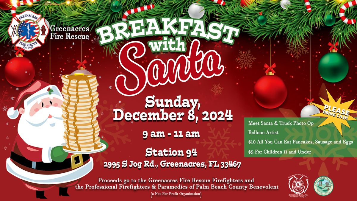 Fire Rescue Breakfast with Santa