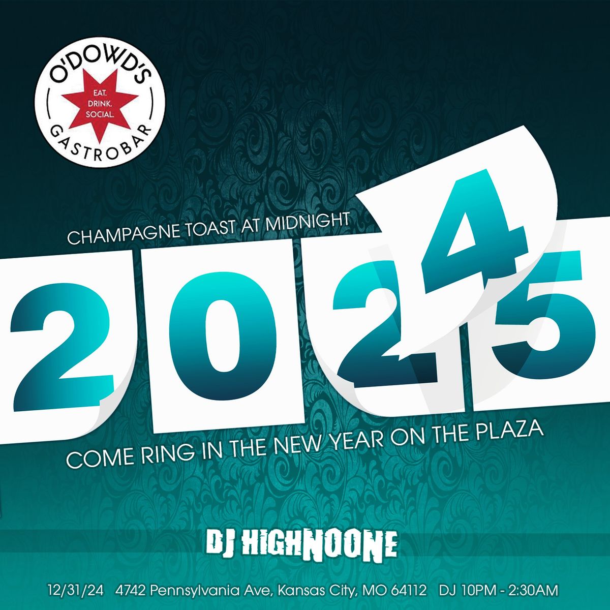 New Year's Eve 2025 - DJ Highnoone