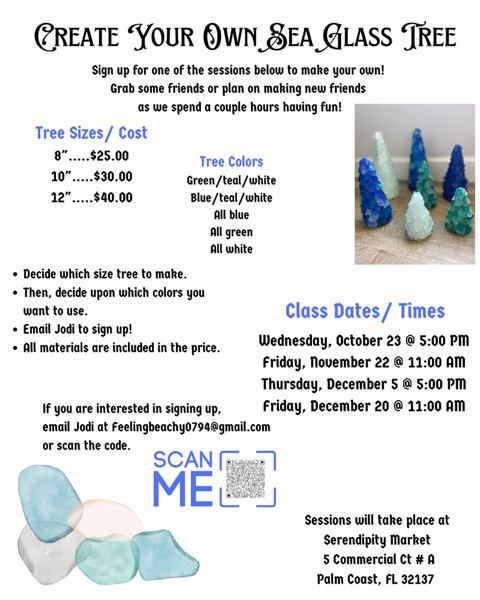 Sea Glass Tree Class