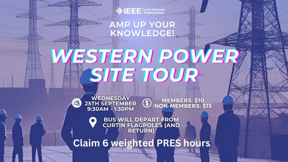 Western Power Site Tour