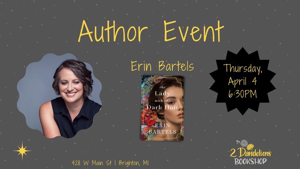 Erin Bartels Author Event