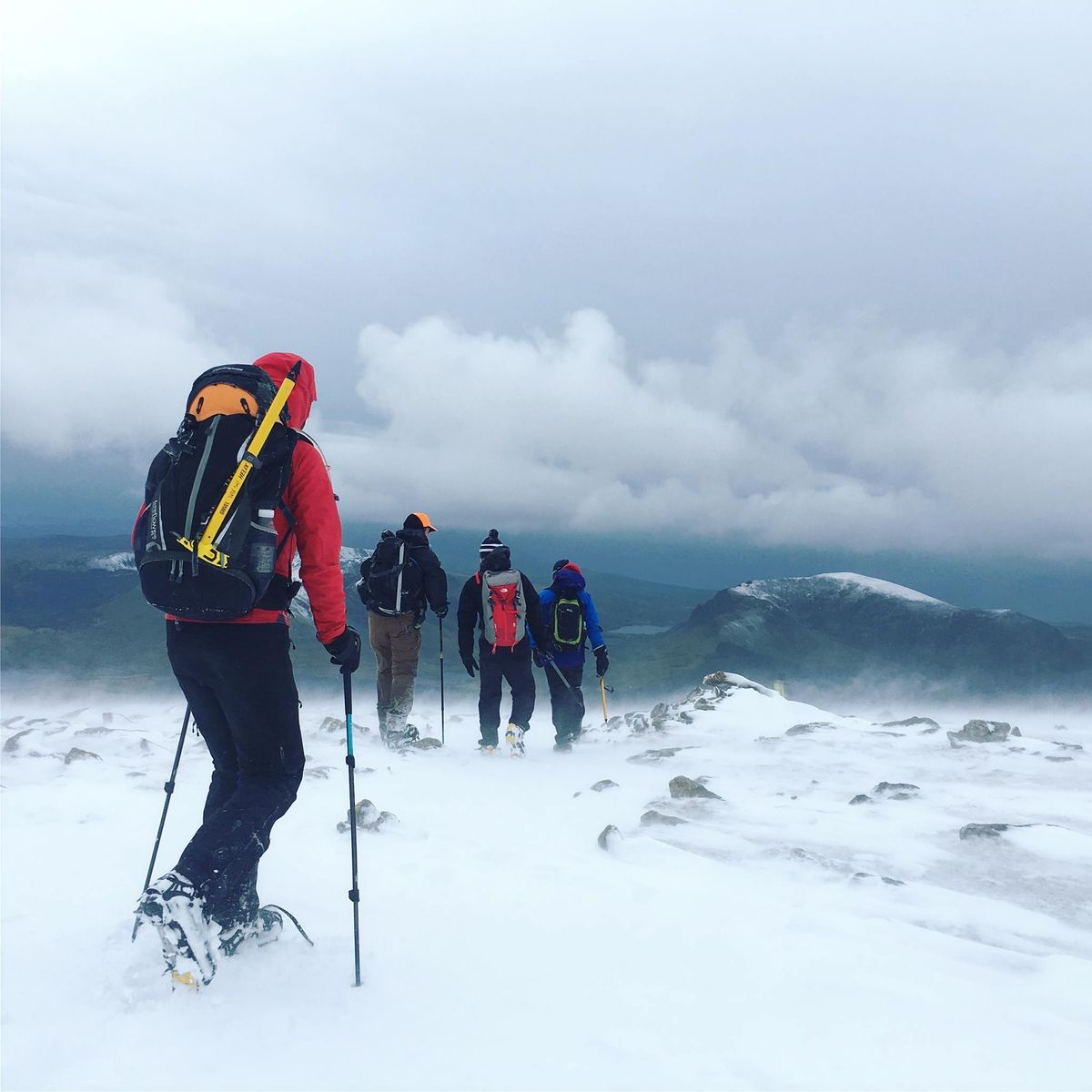 Winter Ascent of Snowdon