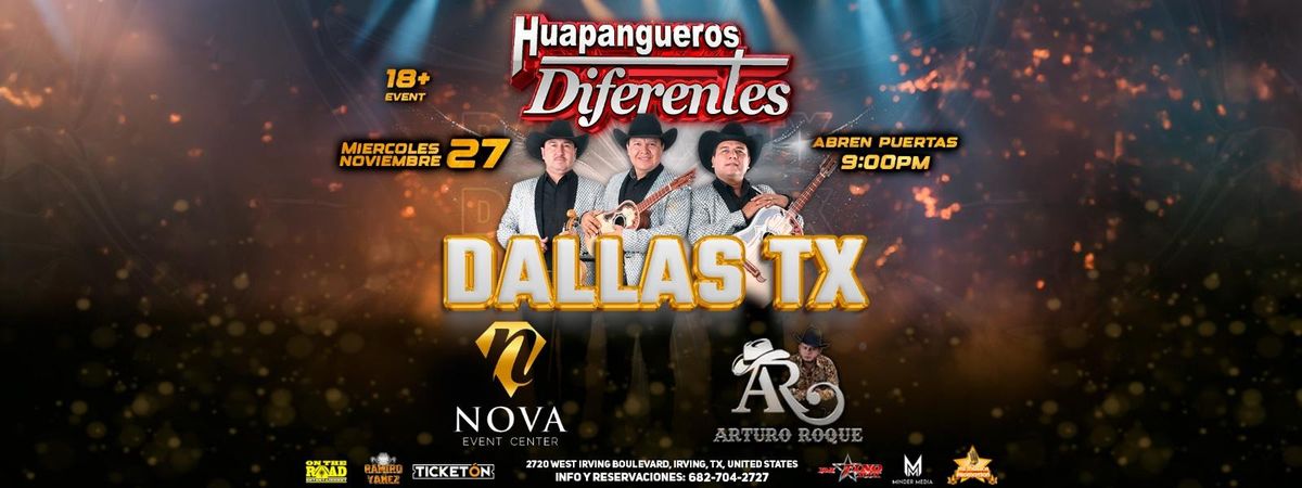 HUAPANGUEROS DIFERENTES EN DALLAS TX