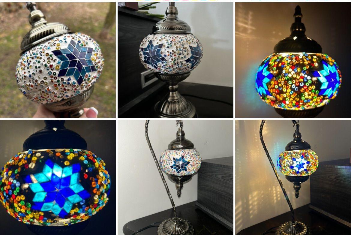 Alpena Glass Mosaic Lamp Workshop at Art in the Loft