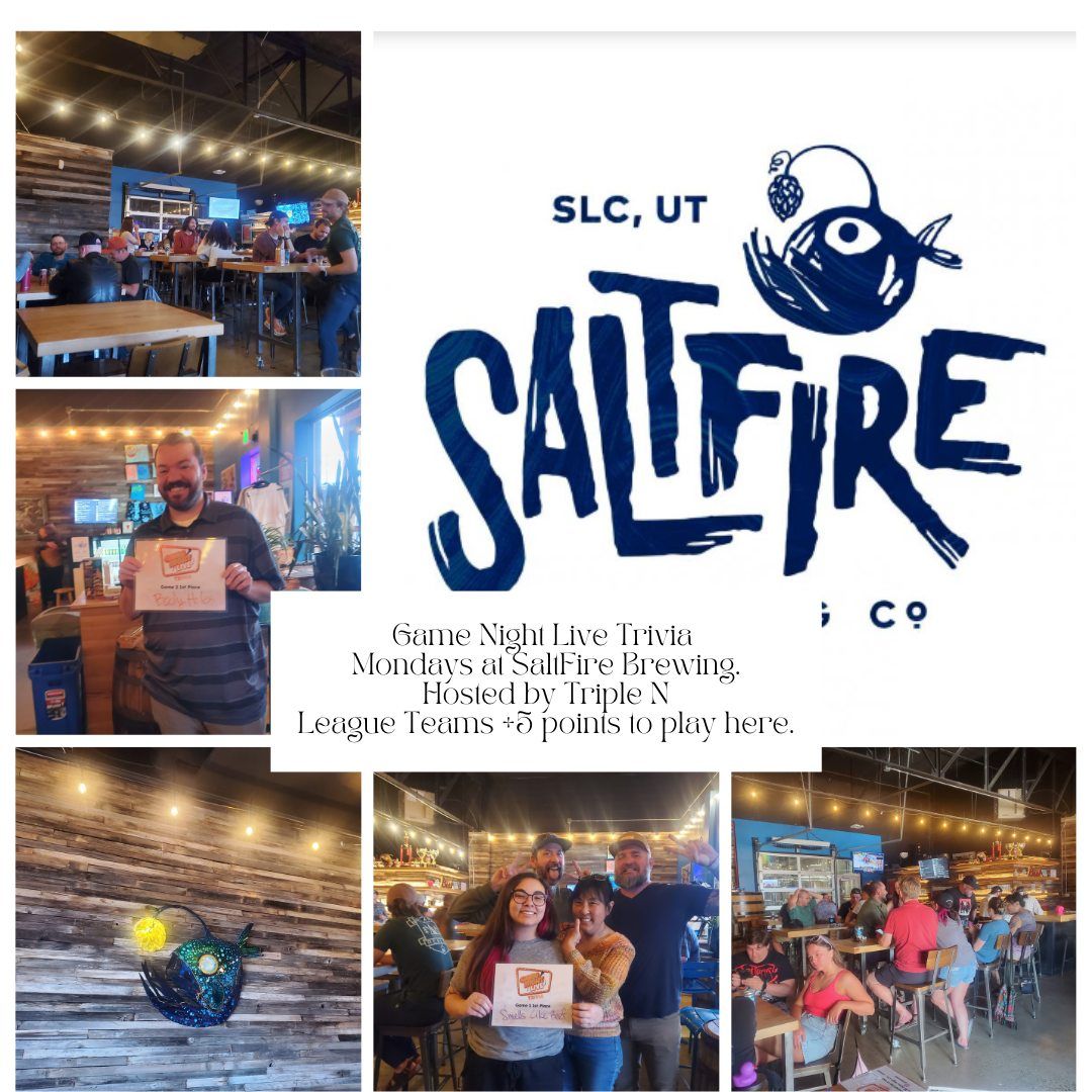 Game Night Live Trivia at Saltfire! 