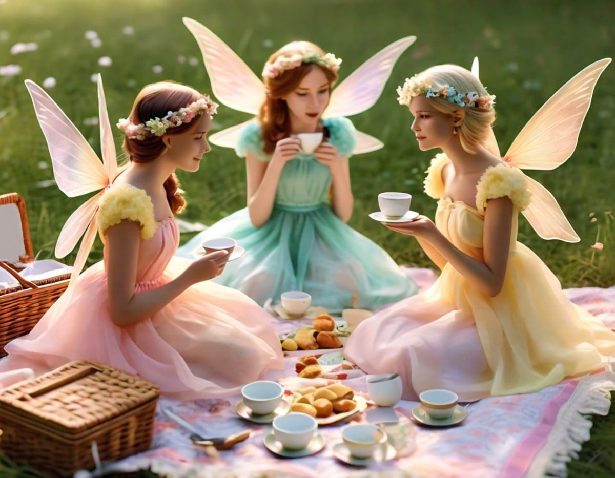 Fairy Tea Party \ud83e\uddda\u200d\u2640\ufe0f\ud83e\uddda\u200d\u2642\ufe0f\ud83e\uddda