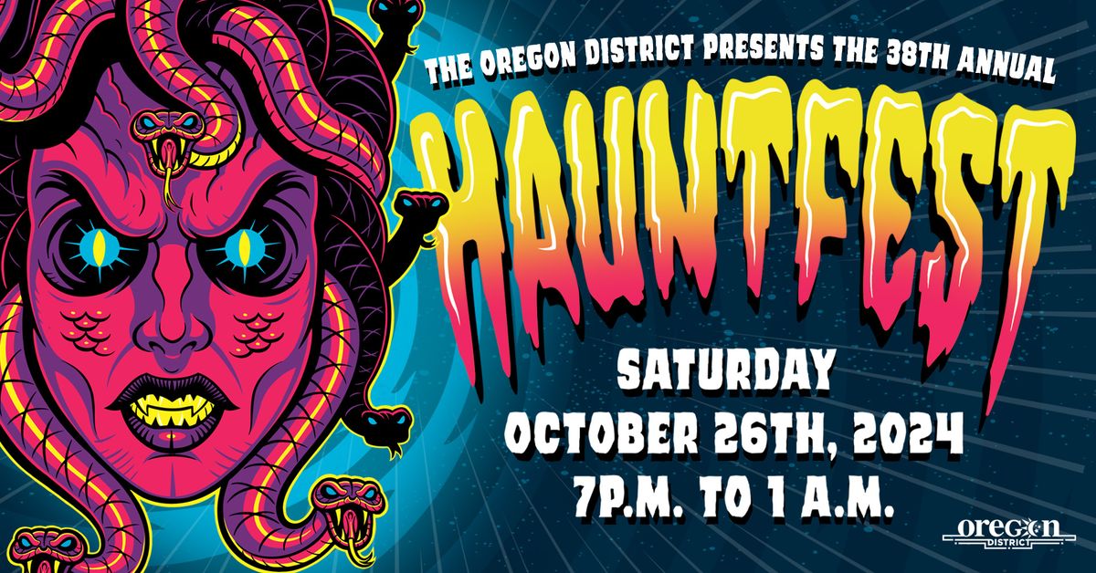 Hauntfest in the Oregon District Saturday, October 26th