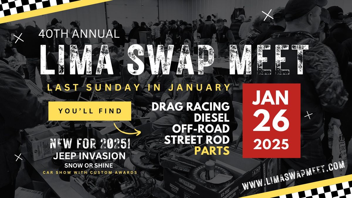 40th Annual Lima Swap Meet presented by Sunoco